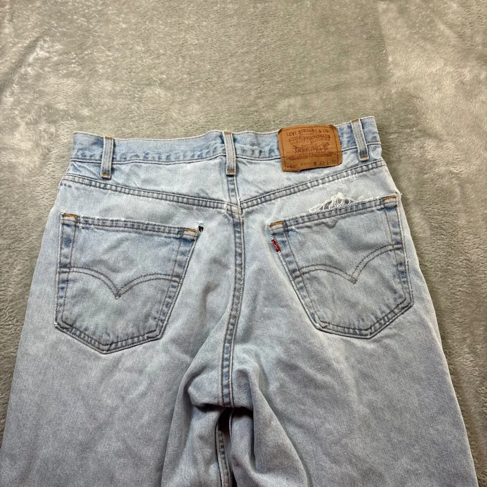 Levi's Light Wash Denim Jean Shorts